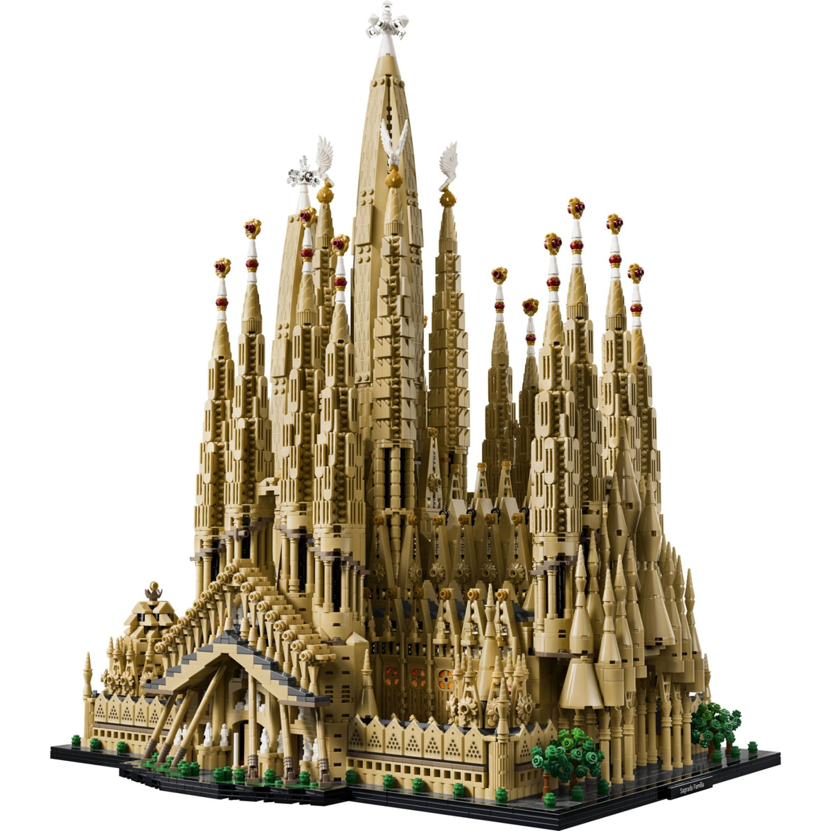 Sagrada Família Display Case for LEGO 21065