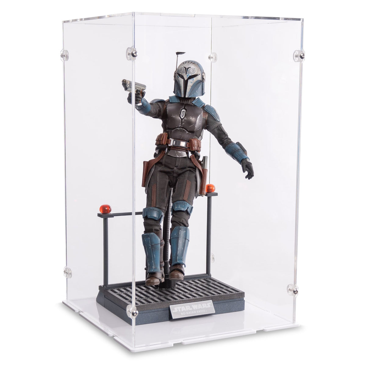 1/6 Scale Bo-Katan Kryze Display Case for Hot Toys TMS 035