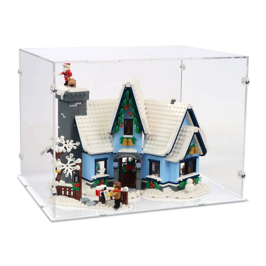 Santa’s Visit Display Case for LEGO 10293