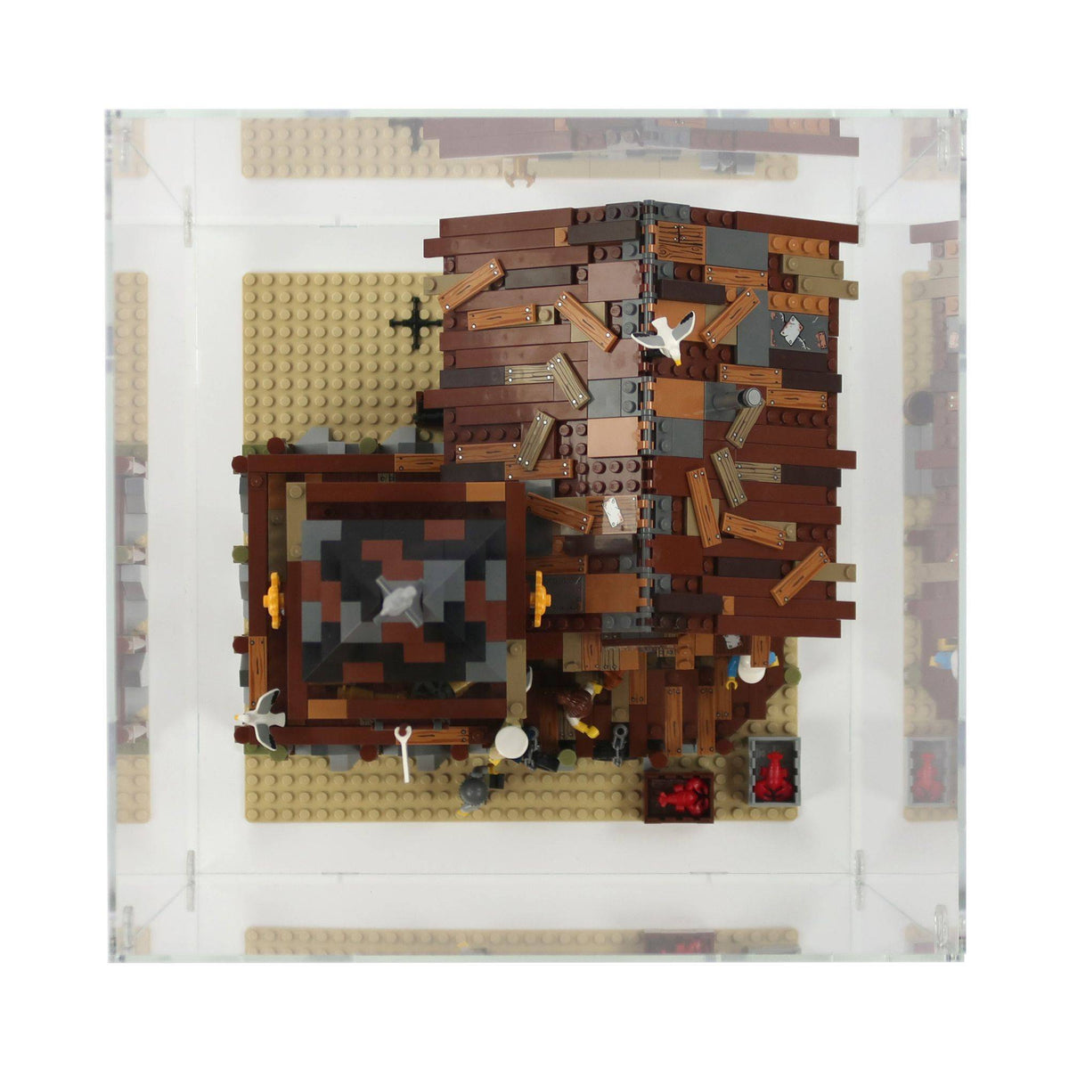 Old Fishing Store Display Case for LEGO 21310