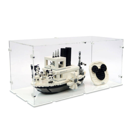 Steamboat Willie Display Case for LEGO 21317