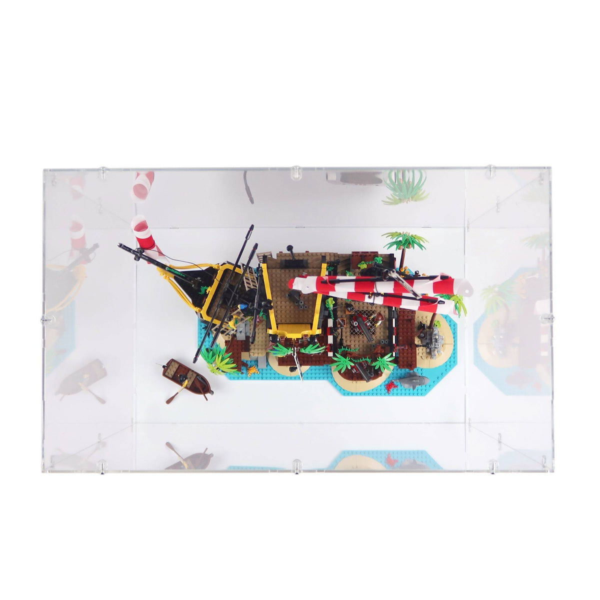 Pirates of Barracuda Bay Display Case for LEGO 21322