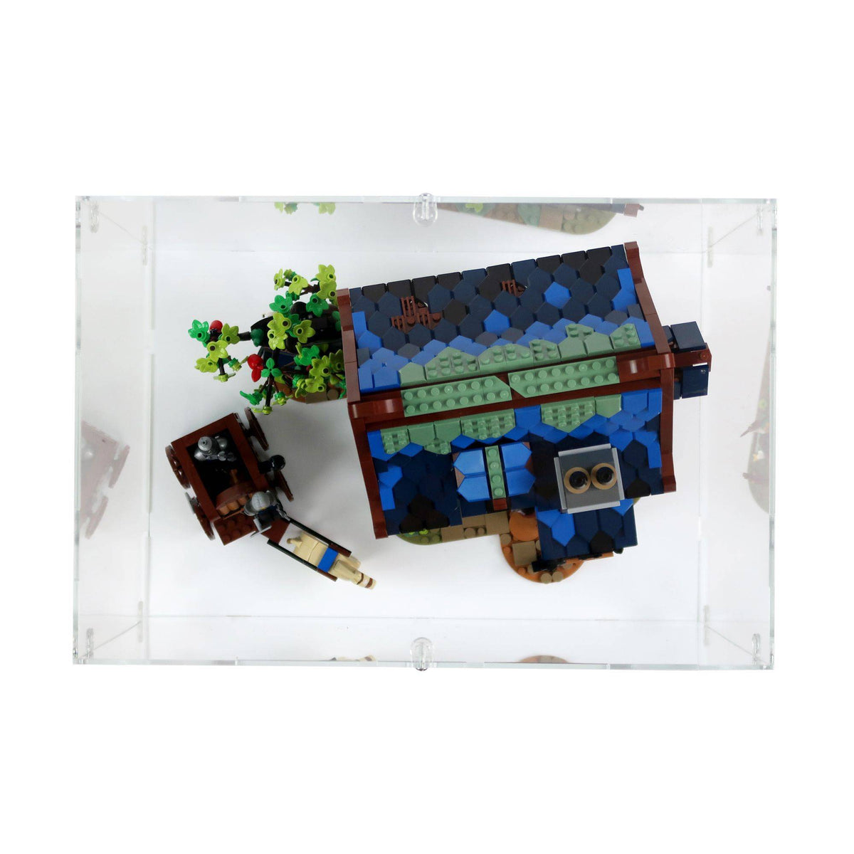 Medieval Blacksmith Display Case for LEGO 21325