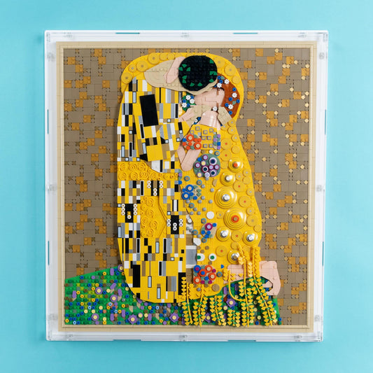 Gustav Klimt – The Kiss Wall Mounted Display Case for LEGO 31221