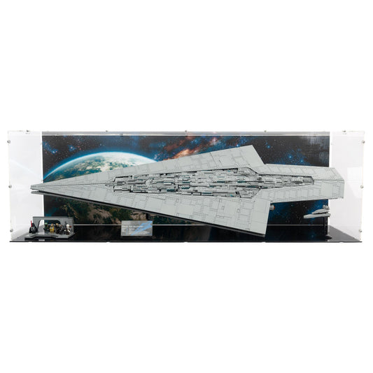 Executor Super Star Destroyer Display Case and Stand for LEGO 75457
