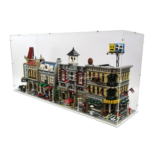 4x LEGO Modular Buildings Display Case