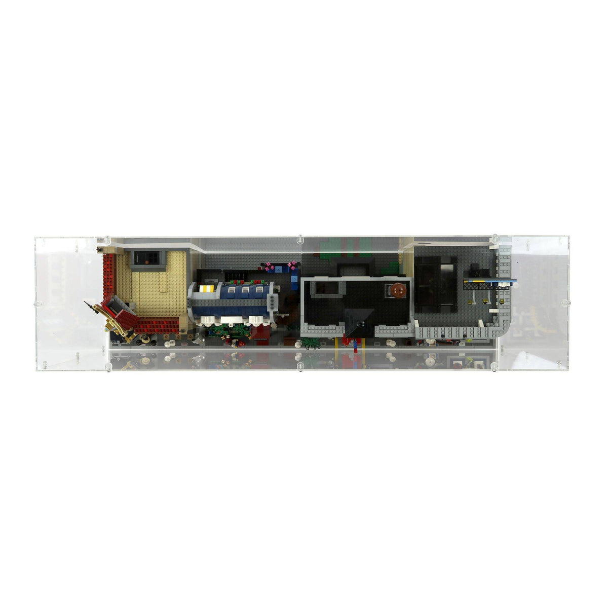 4x LEGO Modular Buildings Display Case