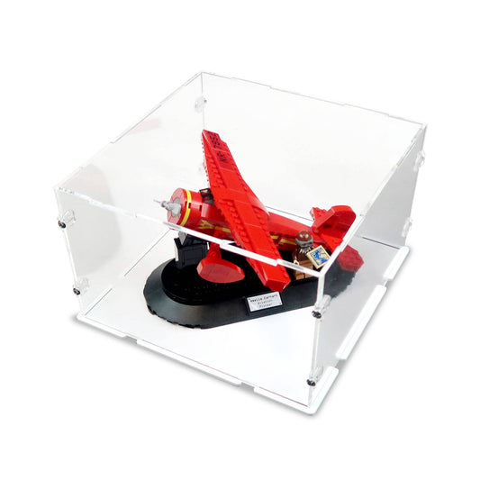 Amelia Earhart Tribute Display Case for LEGO 40450