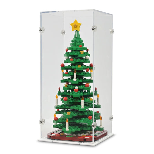 Christmas Tree Display Case for LEGO 40573