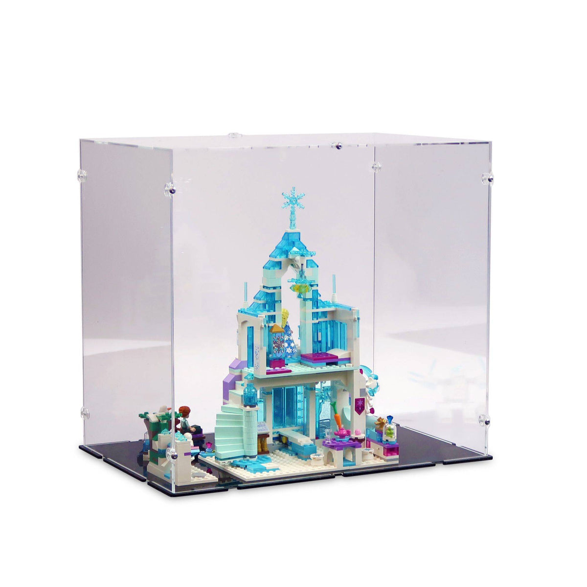 Frozen Elsa's Magical Ice Palace Display Case for LEGO 43172
