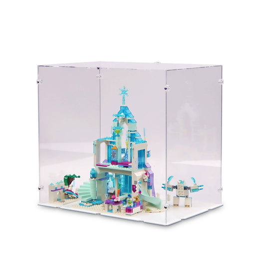 Frozen Elsa's Magical Ice Palace Display Case for LEGO 43172