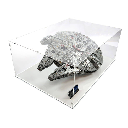 UCS Millennium Falcon (Horizontal) Display Case for LEGO 75192/10179