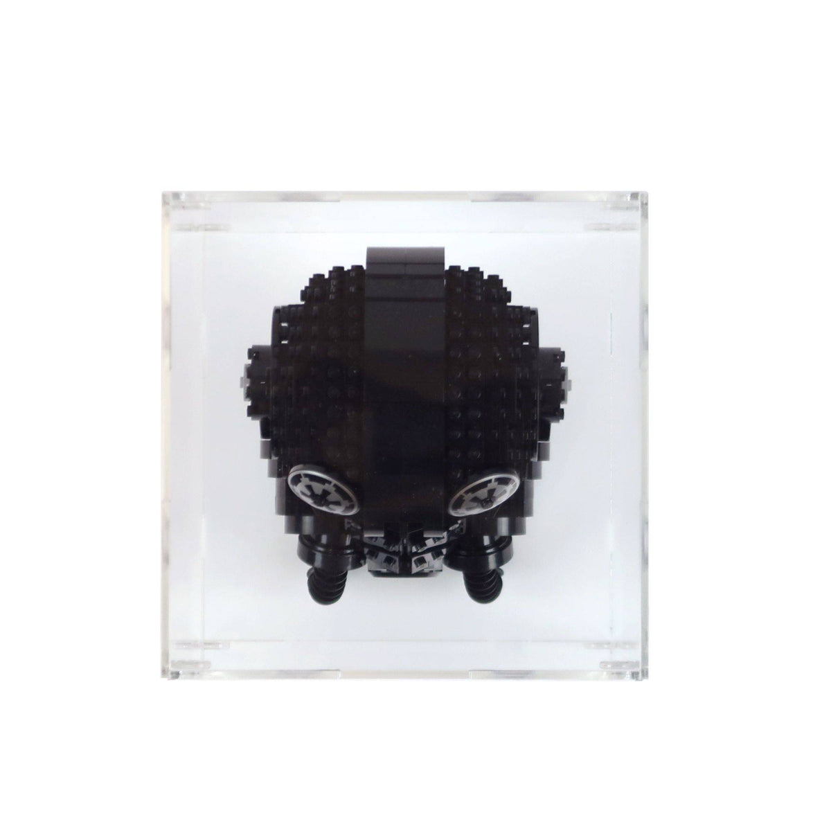 TIE Fighter Pilot Helmet Display Case for LEGO 75274