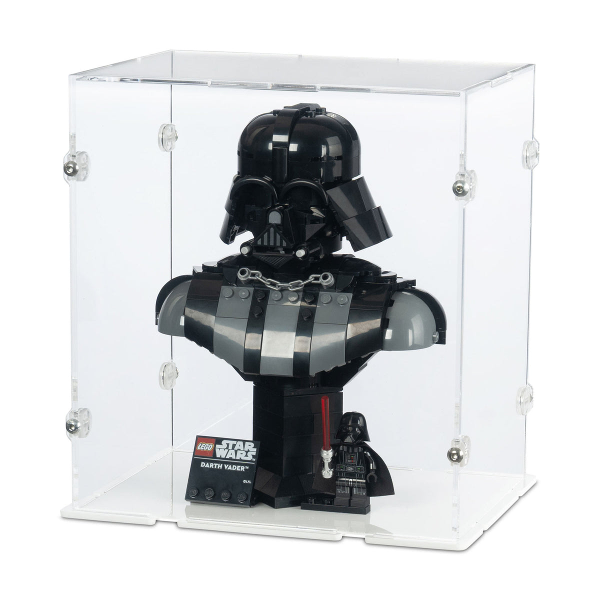 Darth Vader Bust Display Case for LEGO 75439