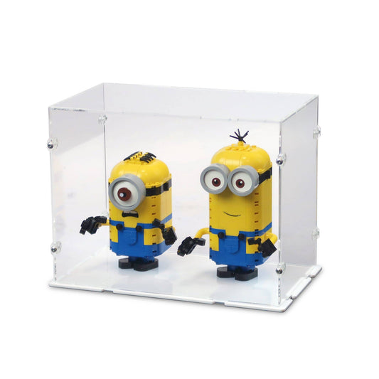 Minions and their Lair Display Case for LEGO 75551