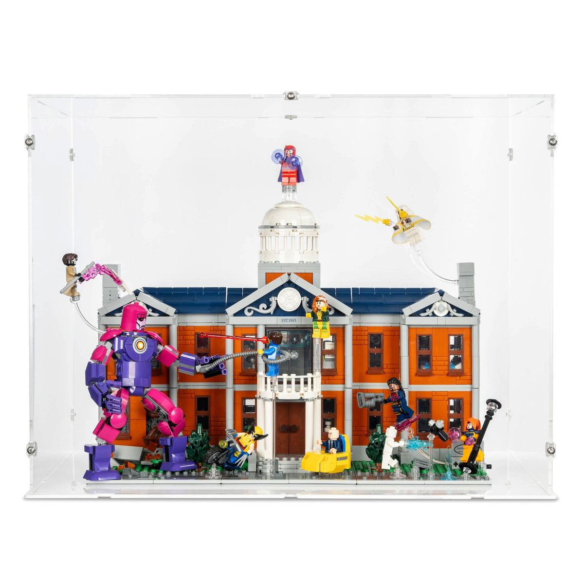 X-Men: The X-Mansion Display Case for LEGO 76294