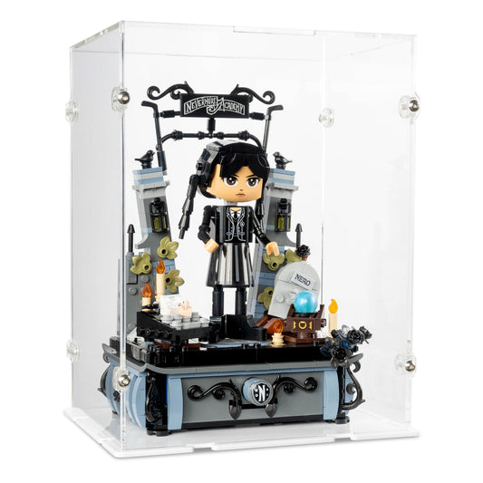 Wednesday Addams Figure Display Case for LEGO 76780