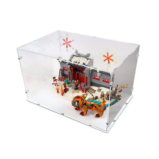 Chinese New Year Story of Nian Display Case for LEGO 80106