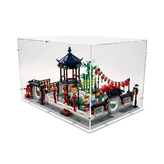 Spring Lantern Festival Display Case for LEGO 80107