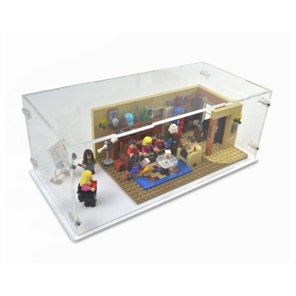 The Big Bang Theory Display Case for LEGO 21302