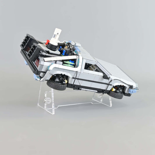 Back to the Future Time Machine MK2 Display Stand for LEGO 10300