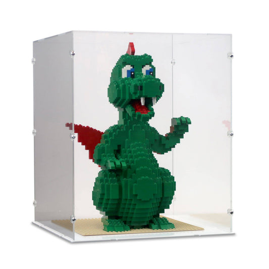 Dragon Sculpture Display Case for LEGO 3724