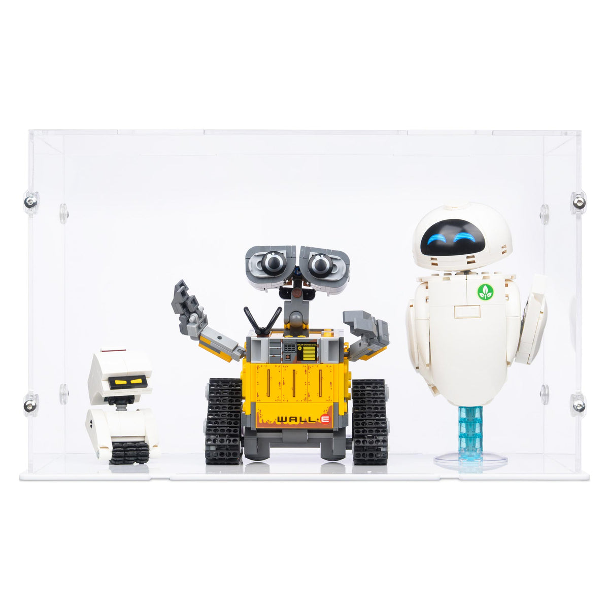 Disney WALL-E and EVE Display Case for LEGO 43279
