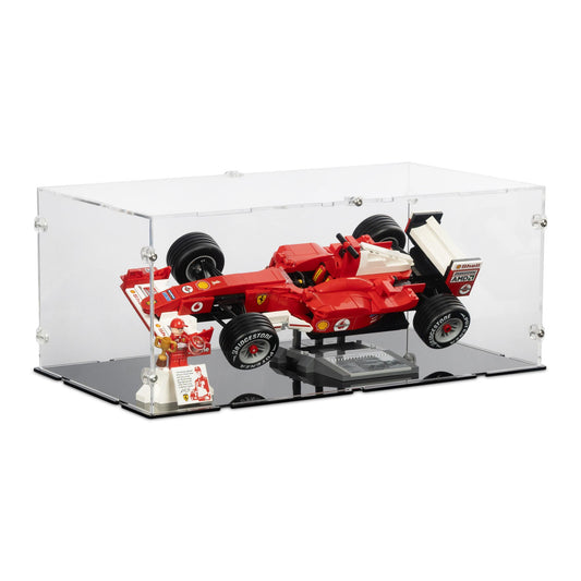 Ferrari F2004 & Michael Schumacher Display Case for LEGO 11375