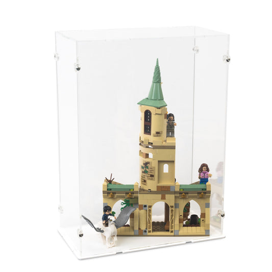 Hogwarts Courtyard: Sirius’s Rescue Display Case for LEGO 76401