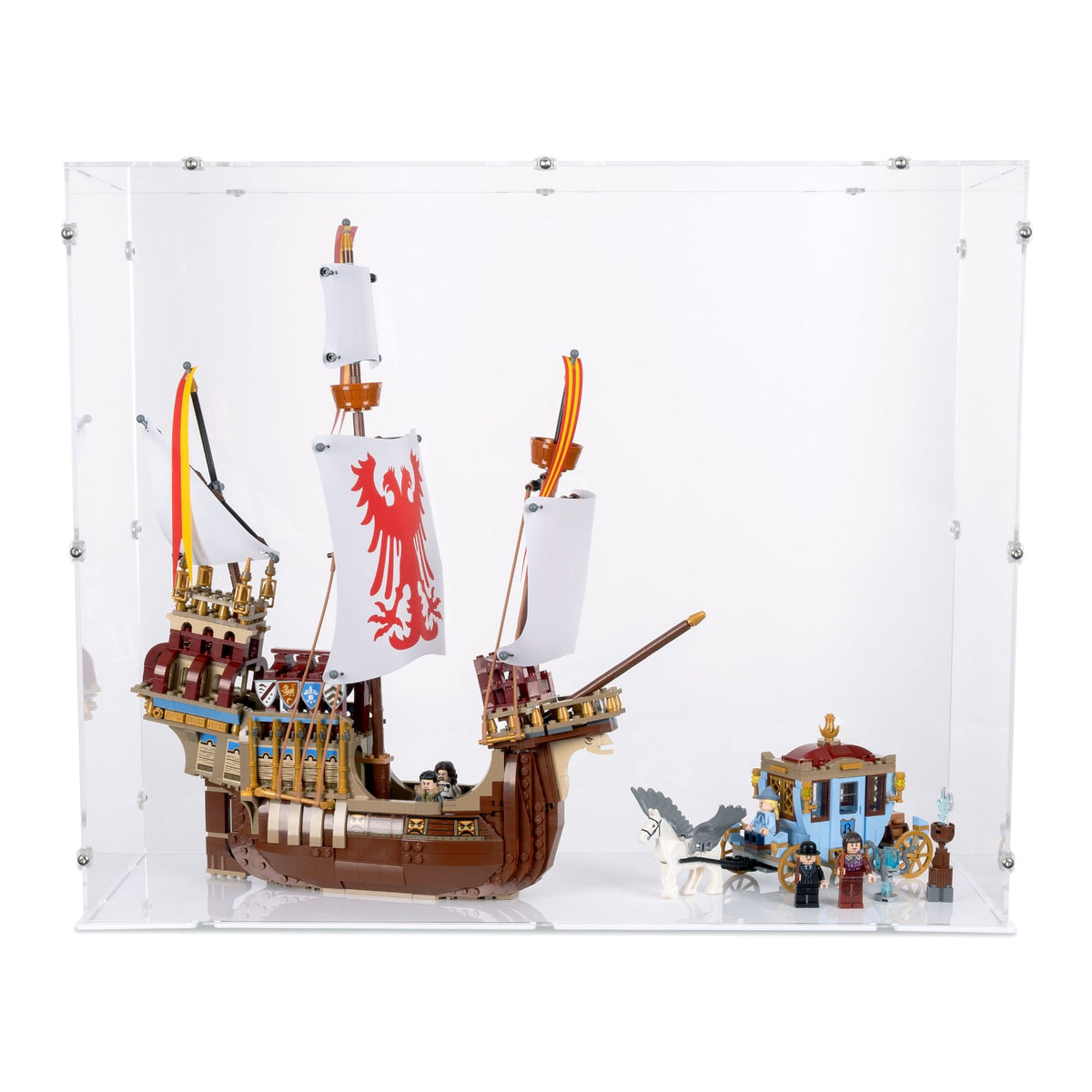 Triwizard Tournament: The Arrival Display Case for LEGO 76440