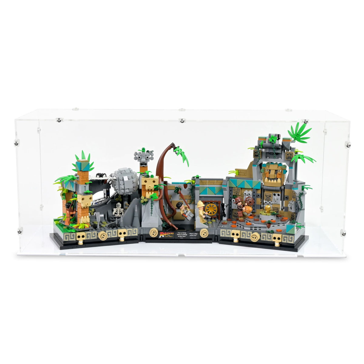 Temple of the Golden Idol Display Case for LEGO 77015