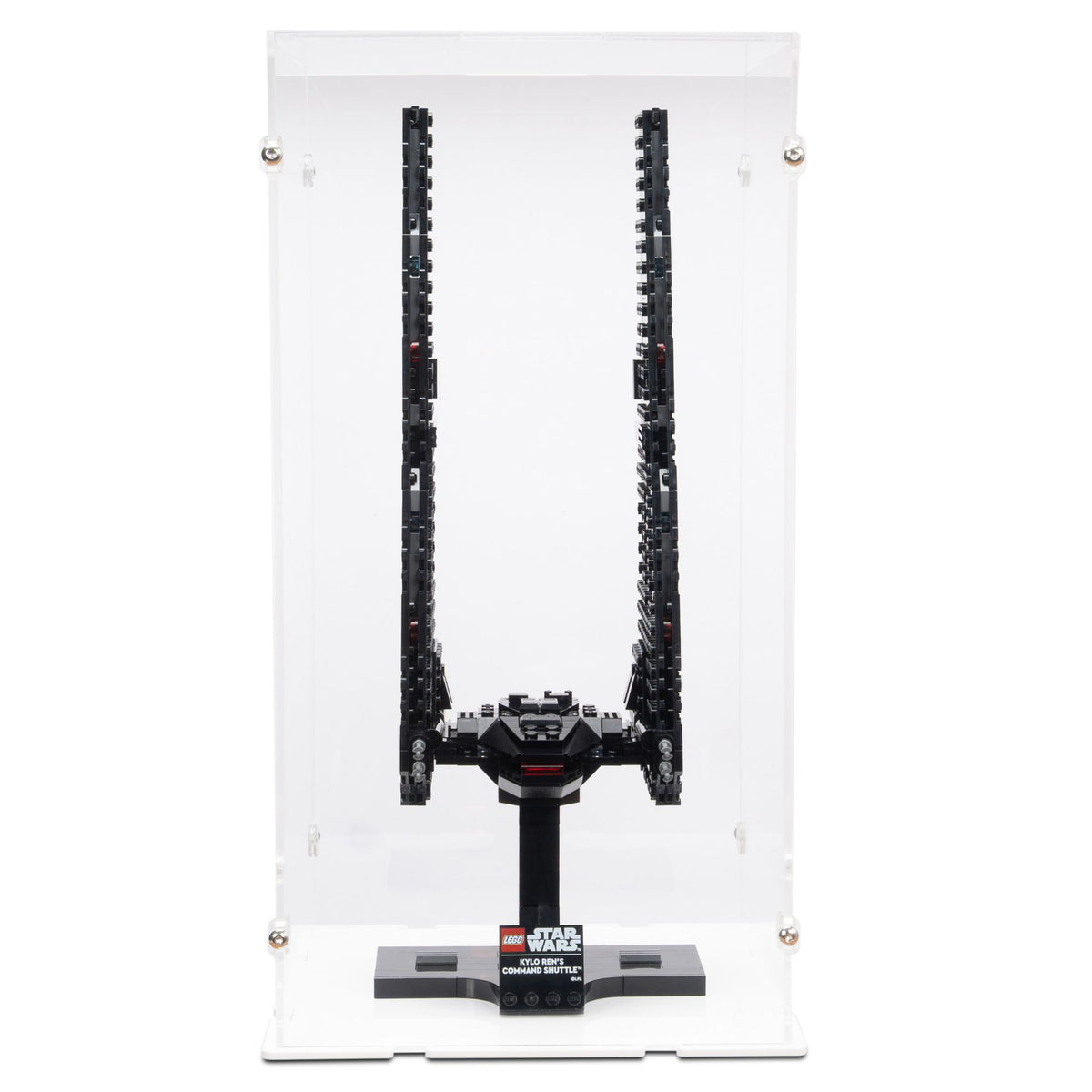 Kylo Ren's Command Shuttle Display Case for LEGO 75406