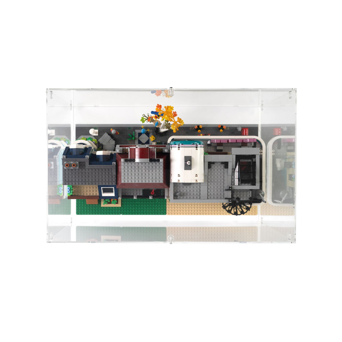 2x LEGO Modular Buildings XL Display Case H36