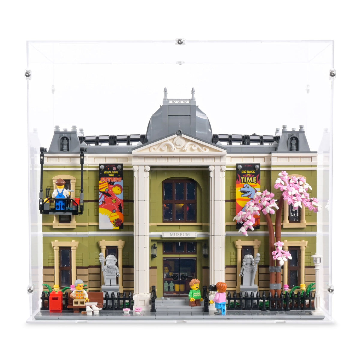 Natural History Museum Display Case for LEGO 10326
