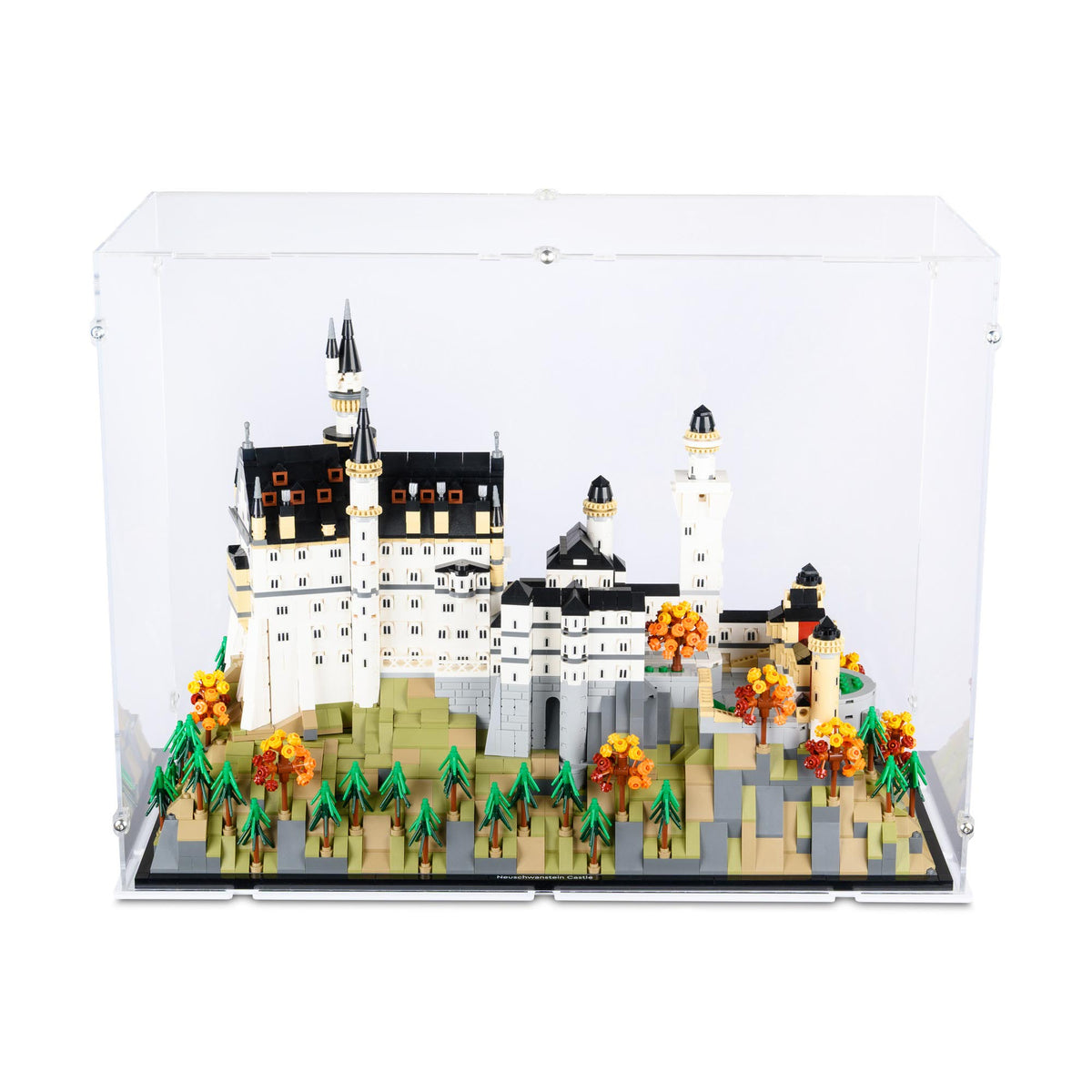 Neuschwanstein Castle Display Case for LEGO 21063