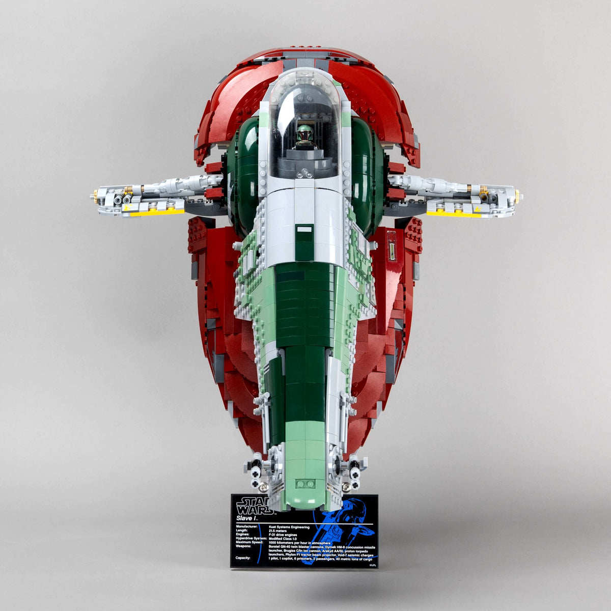 Display Stand for LEGO UCS 75060 Slave I