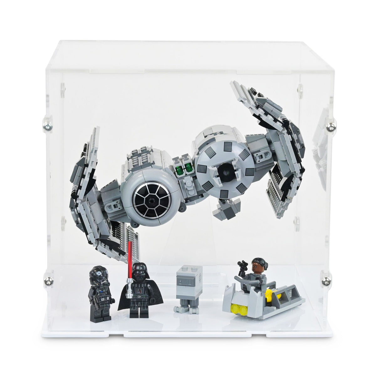 TIE Bomber Display Case & Stand for LEGO 75347