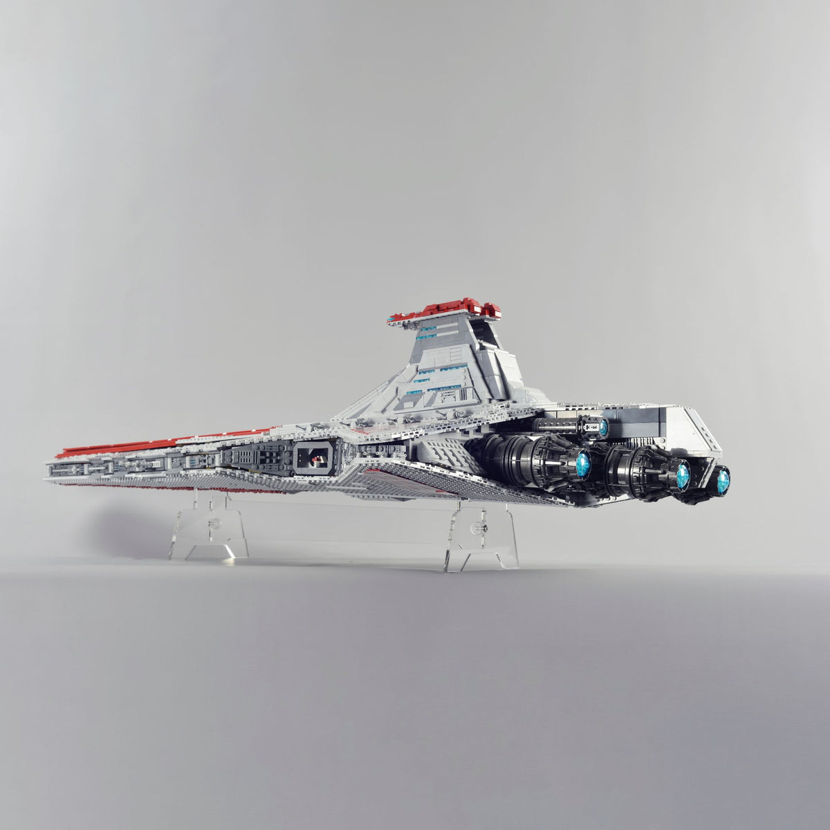 Flat Display Stand for LEGO 75367 Venator-Class Republic Attack Cruiser