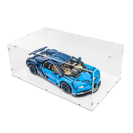 Bugatti Chiron XL Display Case for LEGO 42083