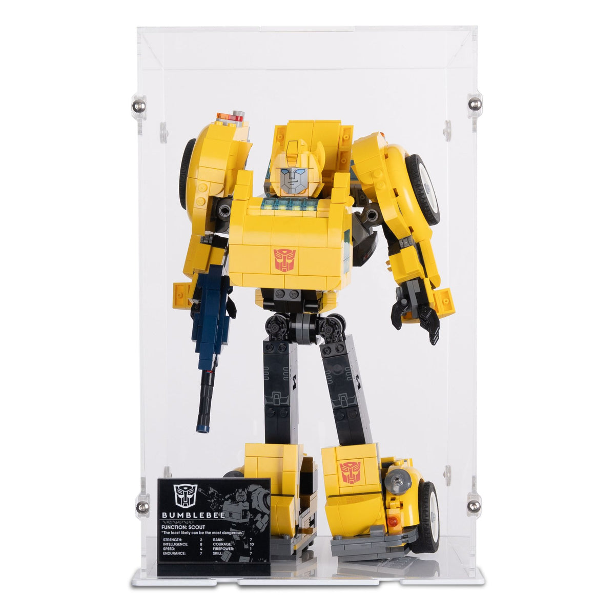 Bumblebee Display Case for LEGO 10338