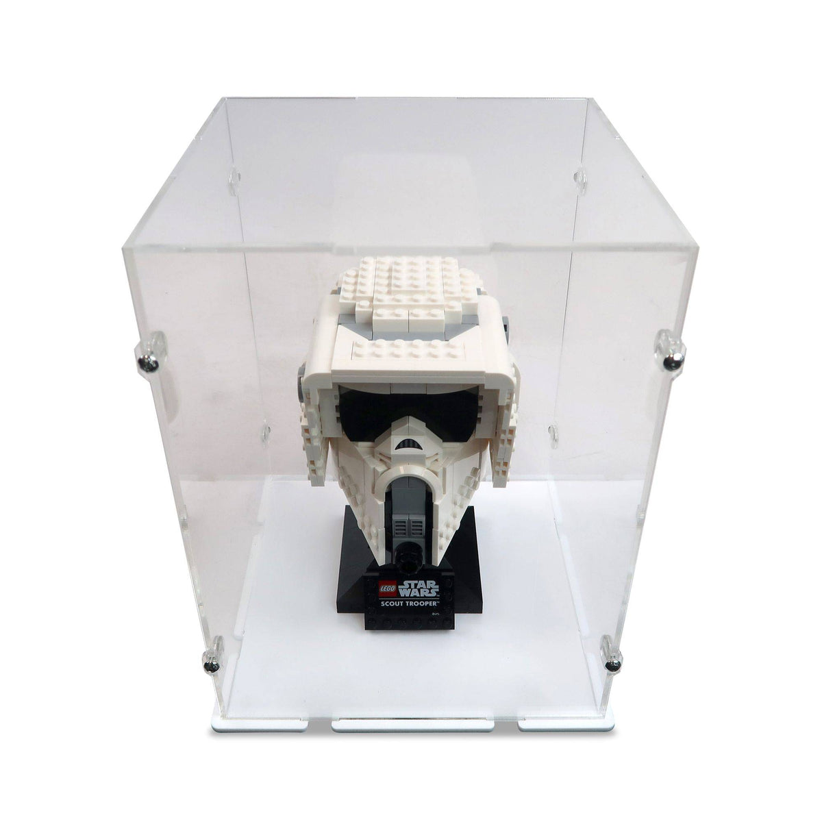 Scout Trooper Helmet Display Case for LEGO 75305