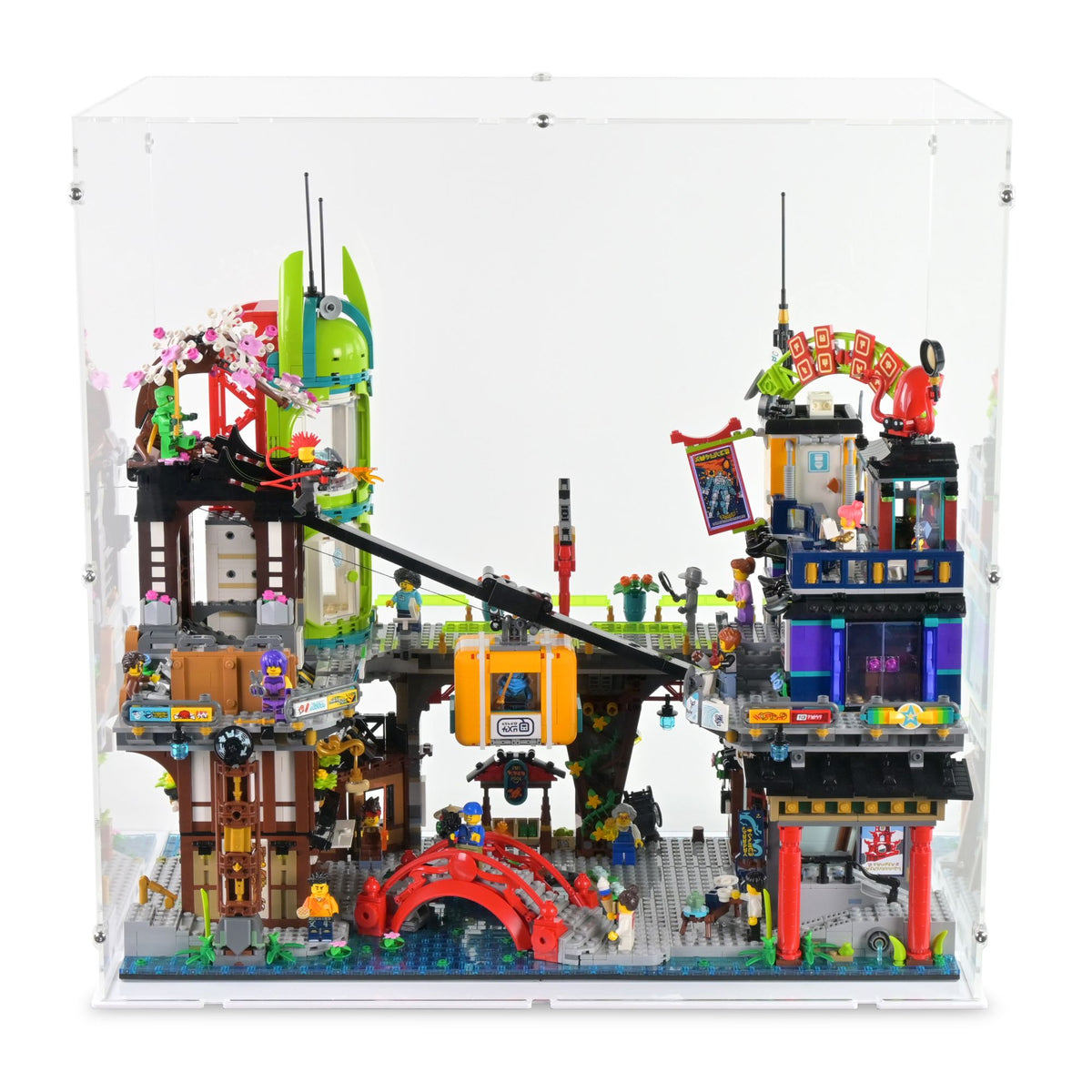 Ninjago City Markets Display Case for LEGO 71799