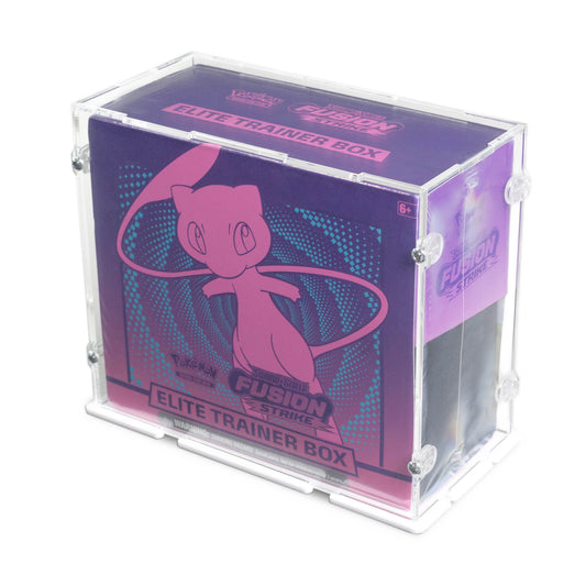 Elite Trainer Box Display Case for Pokemon Fusion Strike