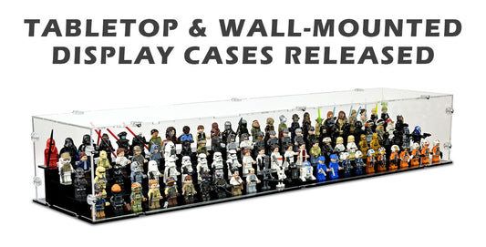 LEGO Minifigure Display Cases Banner