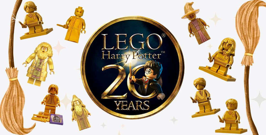 LEGO Golden Harry Potter Minifigures