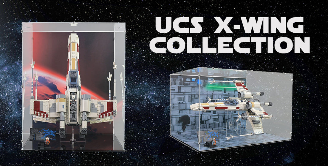 UCS X-Wing LEGO Display Collection