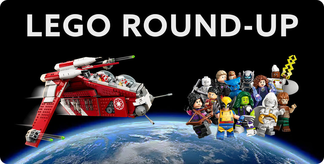 Star Wars Gunship & Marvel Minifigures