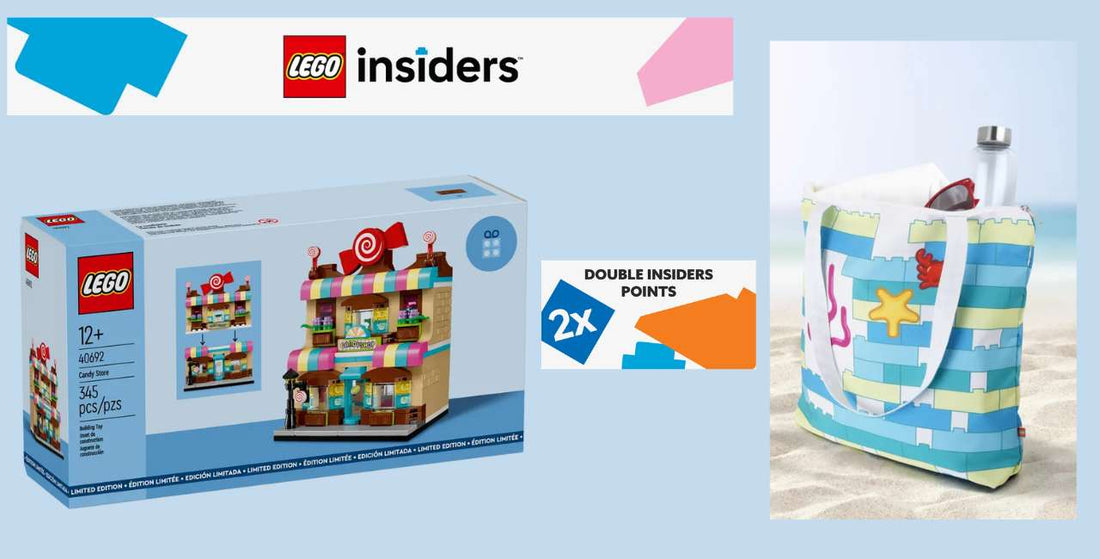 LEGO Candy Store and Beach Bag