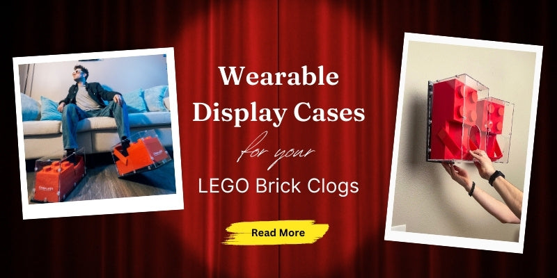 wearable display cases for lego