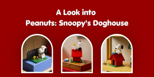LEGO Snoopy's Doghouse Blog Banner